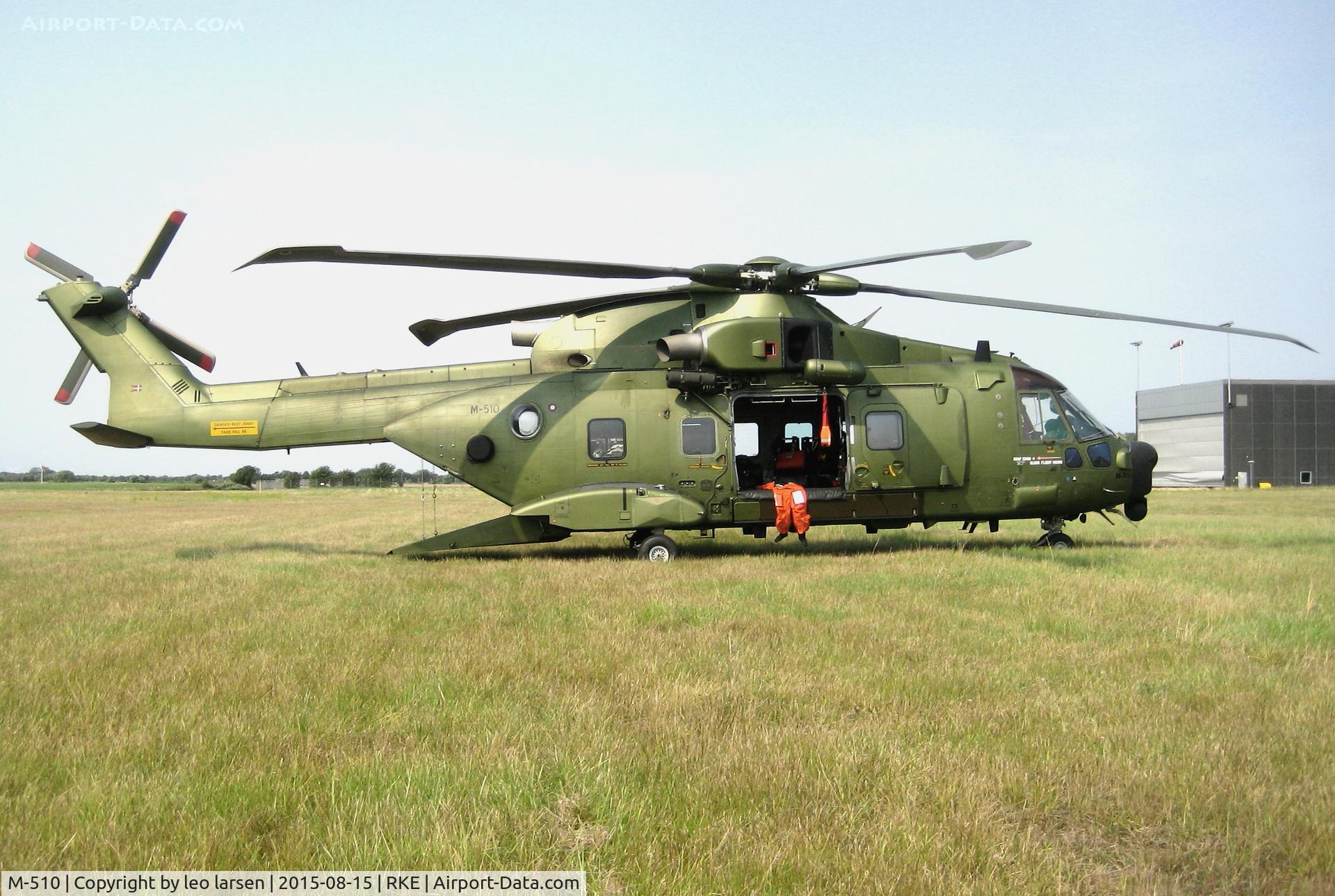 M-510, 2006 AgustaWestland EH-101 Mk.512 Merlin Joint Supporter C/N 50157/DEN10, Roskilde Air Show 15.8.15