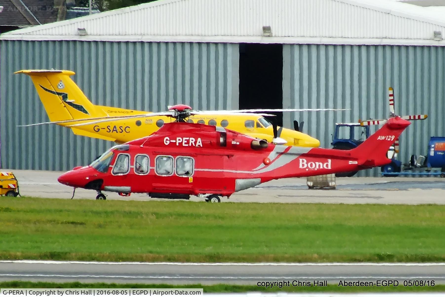 G-PERA, 2010 AgustaWestland AW-139 C/N 31322, Bond Offshore Helicopters Ltd