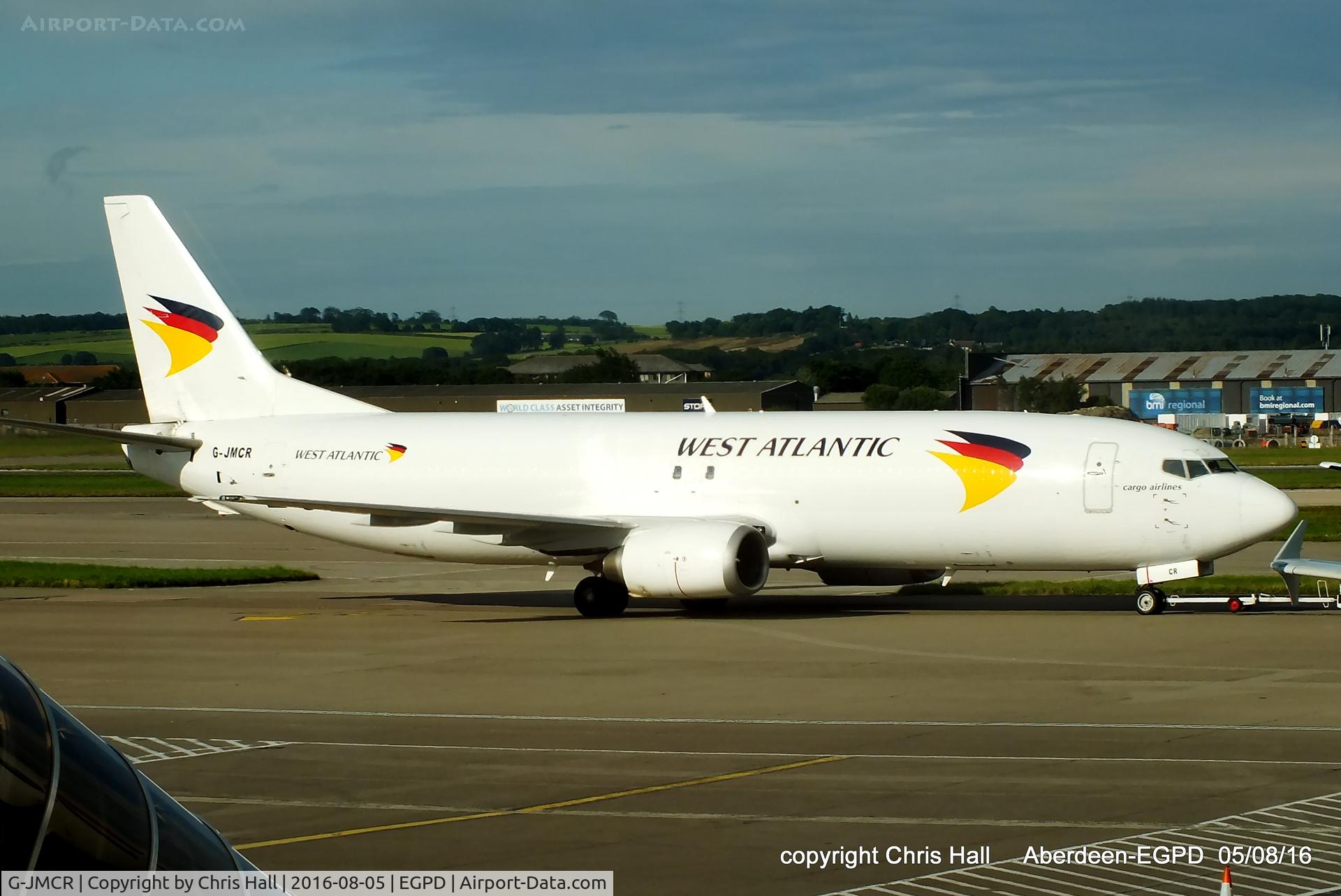 G-JMCR, 1992 Boeing 737-4Q8(SF) C/N 25372, West Atlantic