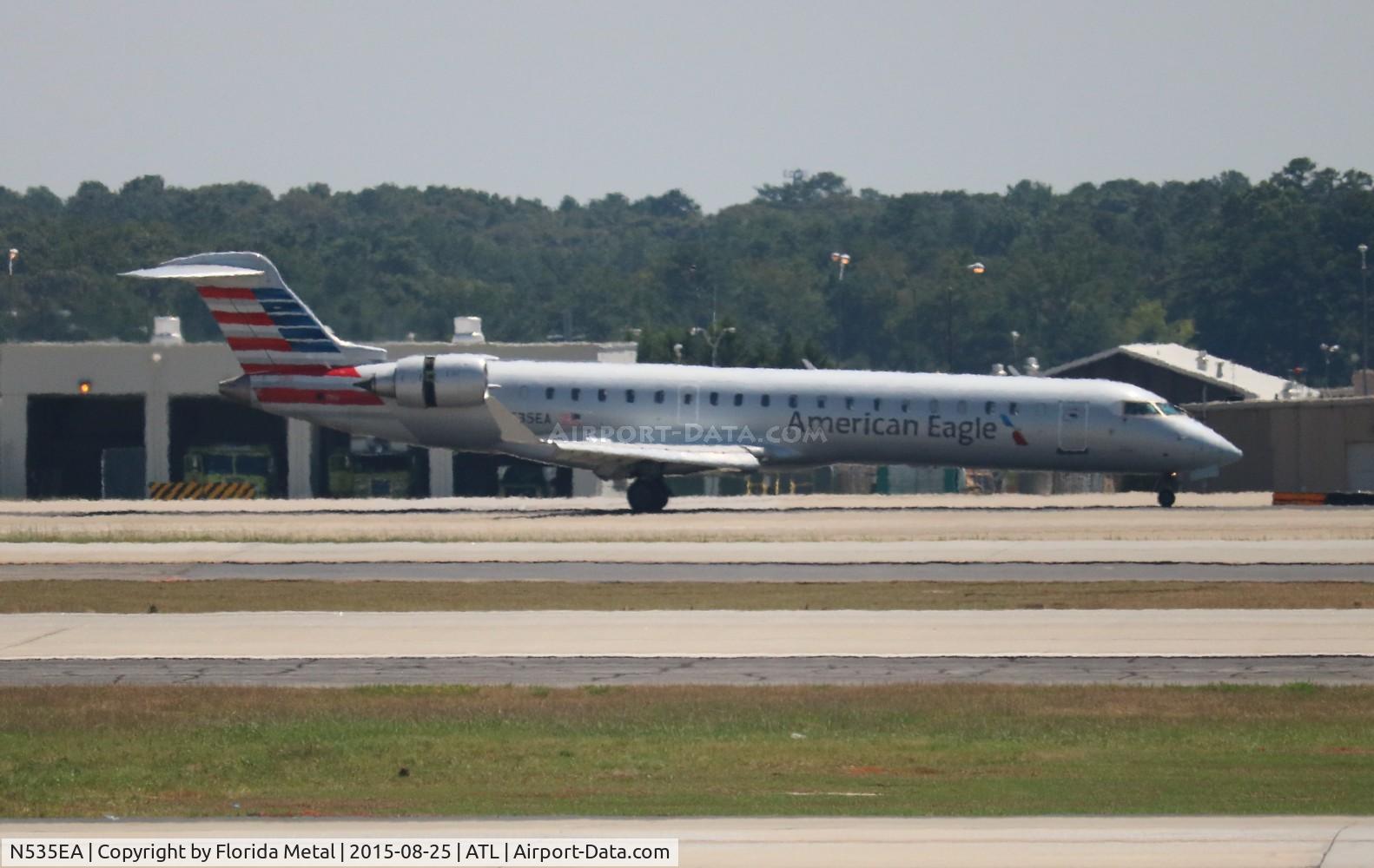 N535EA, Bombardier CRJ-702 (CL-600-2C10) Regional Jet C/N 10313, American Eagle