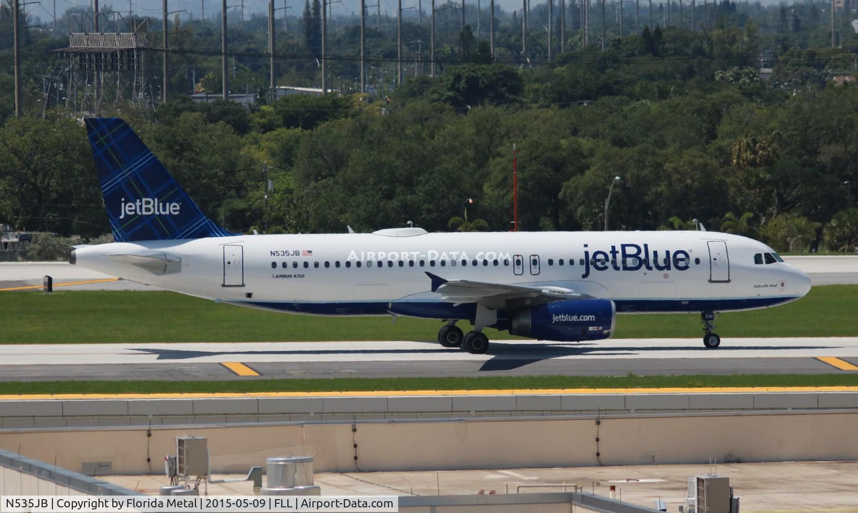N535JB, 2002 Airbus A320-232 C/N 1739, Jet Blue