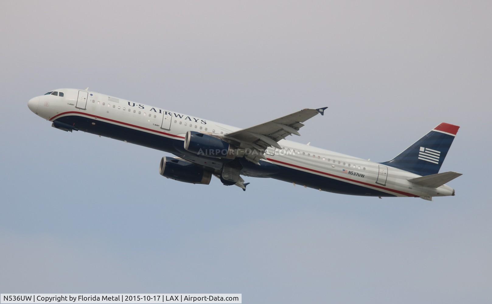 N536UW, 2009 Airbus A321-231 C/N 4025, US Airways