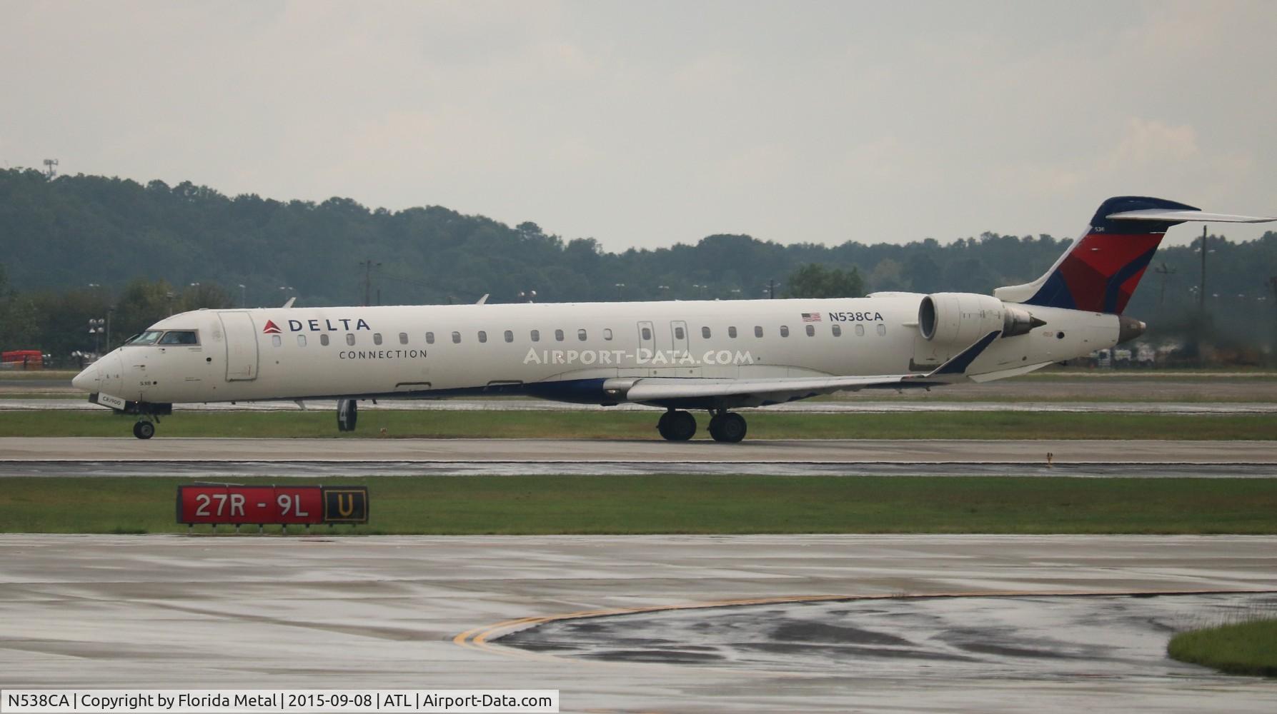 N538CA, 2008 Bombardier CRJ-900ER (CL-600-2D24) C/N 15157, Delta Connection