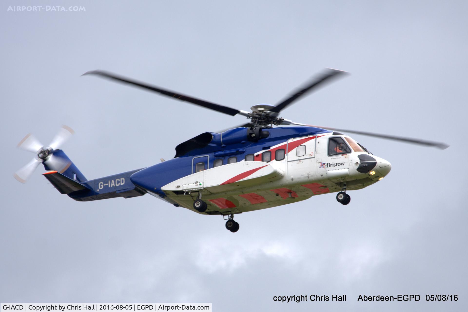 G-IACD, 2007 Sikorsky S-92A C/N 920065, Bristow Helicopters
