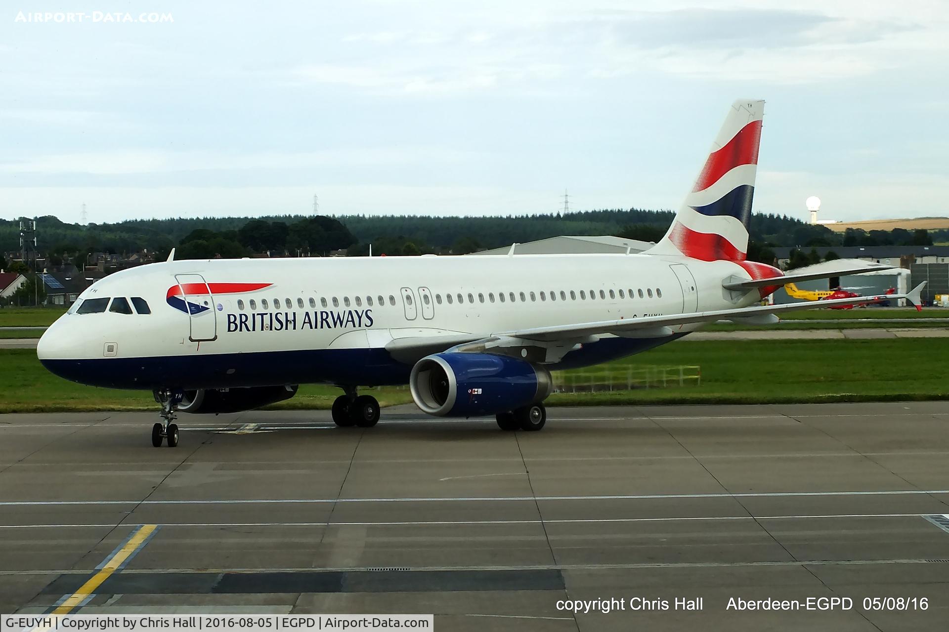 G-EUYH, 2010 Airbus A320-232 C/N 4265, British Airways