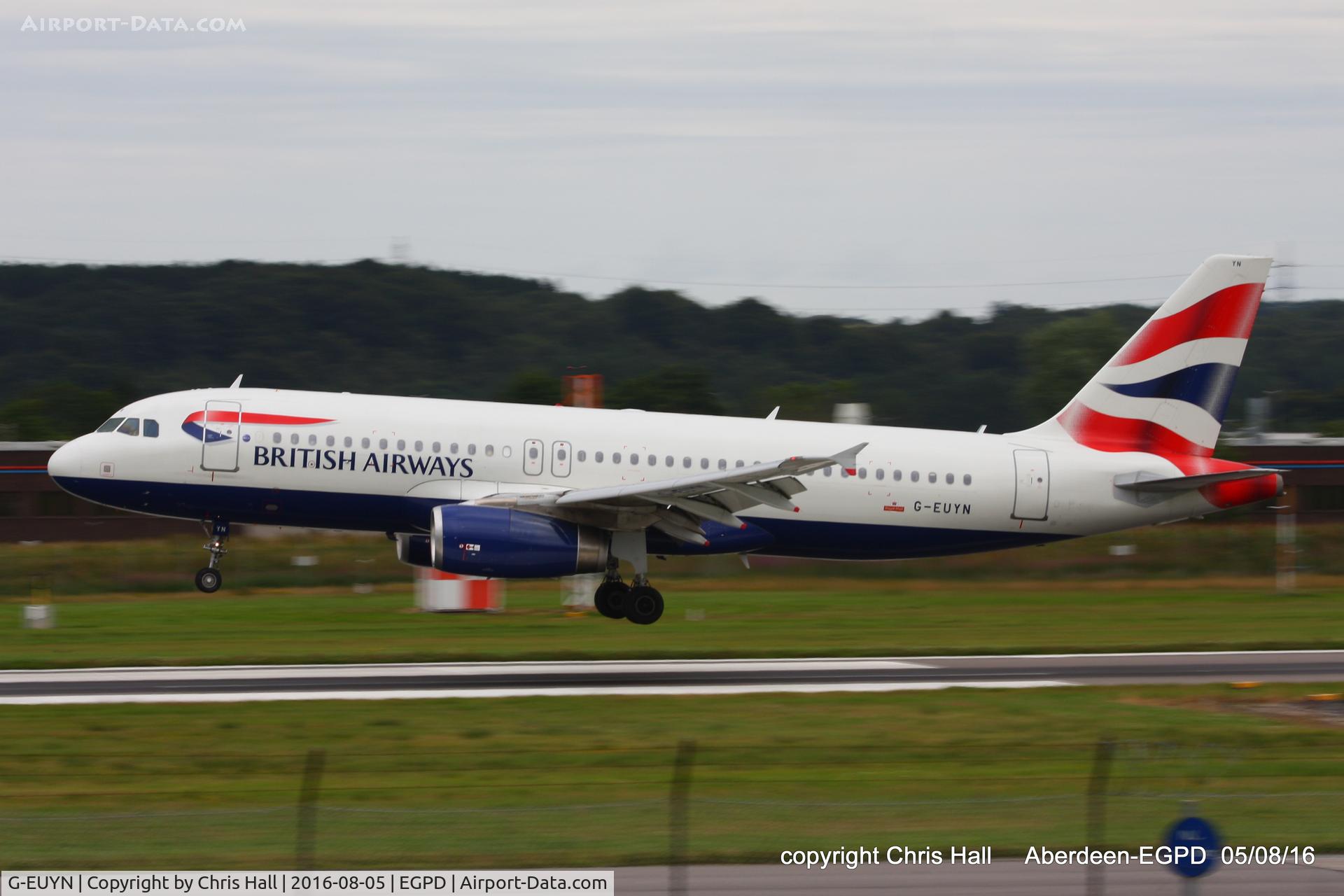G-EUYN, 2011 Airbus A320-232 C/N 4975, British Airways