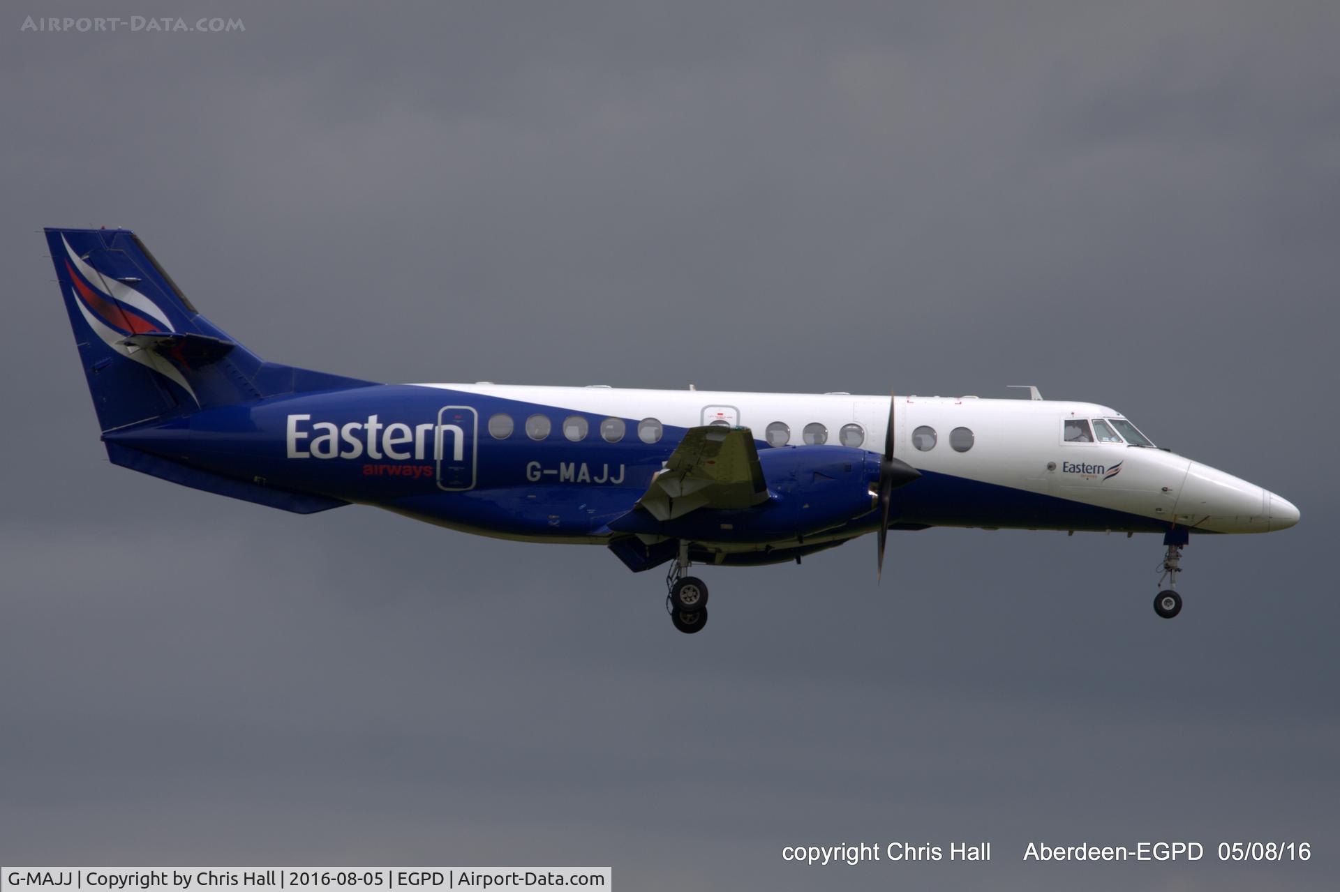 G-MAJJ, 1993 British Aerospace Jetstream 41 C/N 41024, Eastern Airways