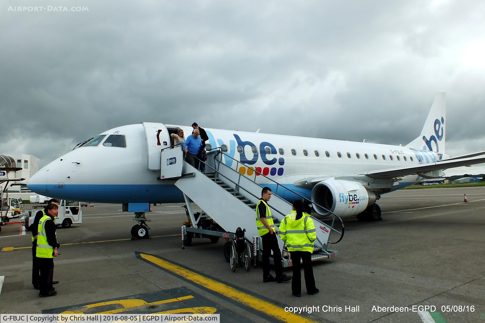 G-FBJC, 2011 Embraer 175STD (ERJ-170-200) C/N 17000328, flybe