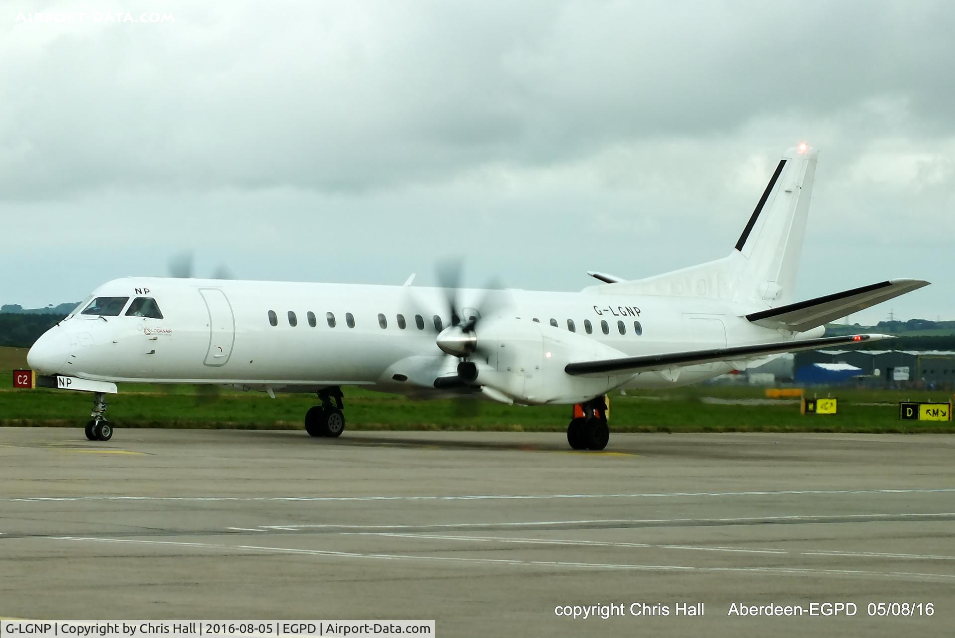 G-LGNP, 1995 Saab 2000 C/N 2000-018, Loganair