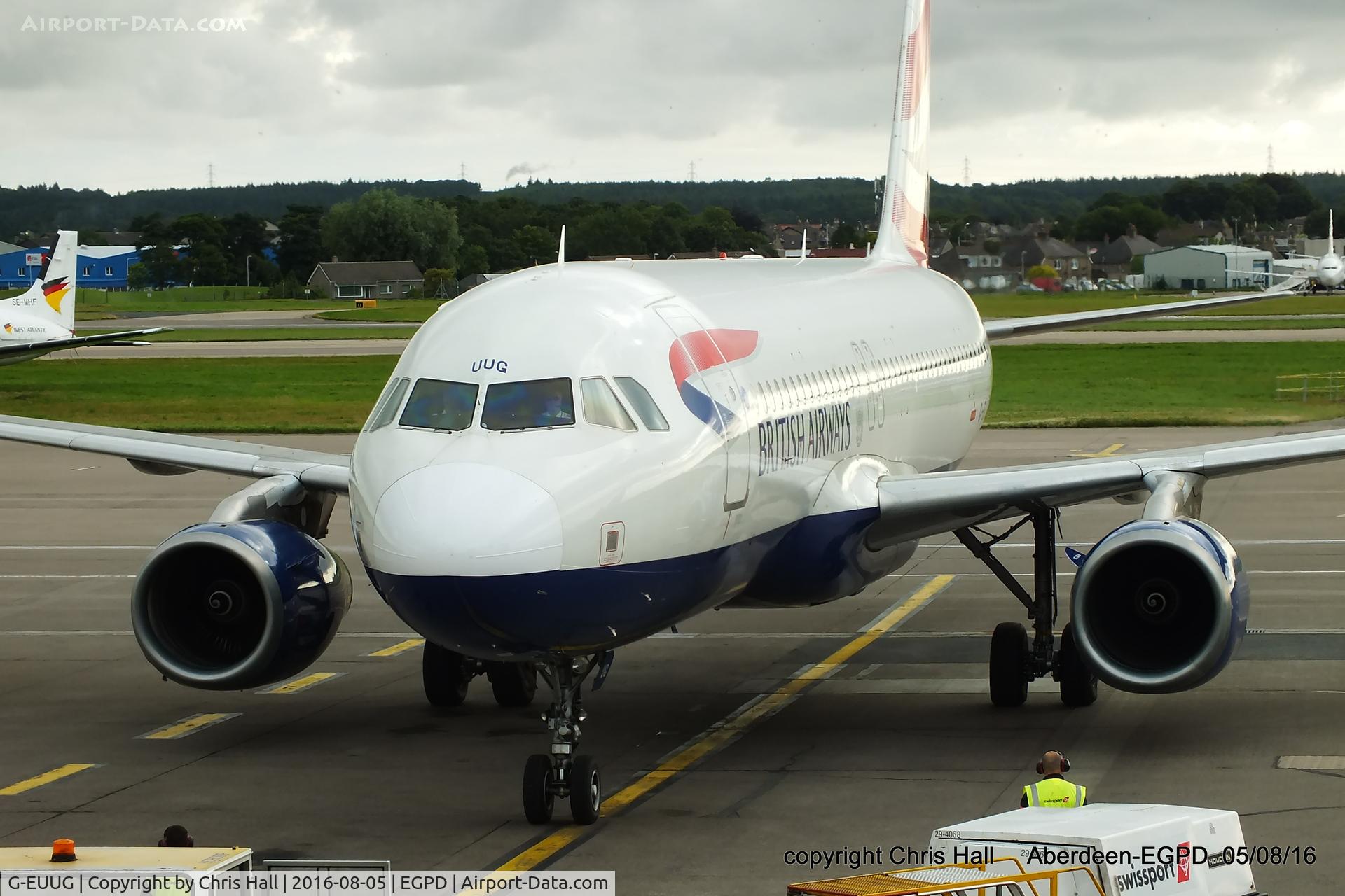G-EUUG, 2002 Airbus A320-232 C/N 1829, British Airways