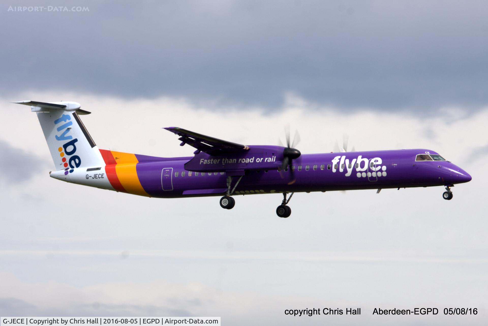 G-JECE, 2004 De Havilland Canada DHC-8-402Q Dash 8 C/N 4094, flybe