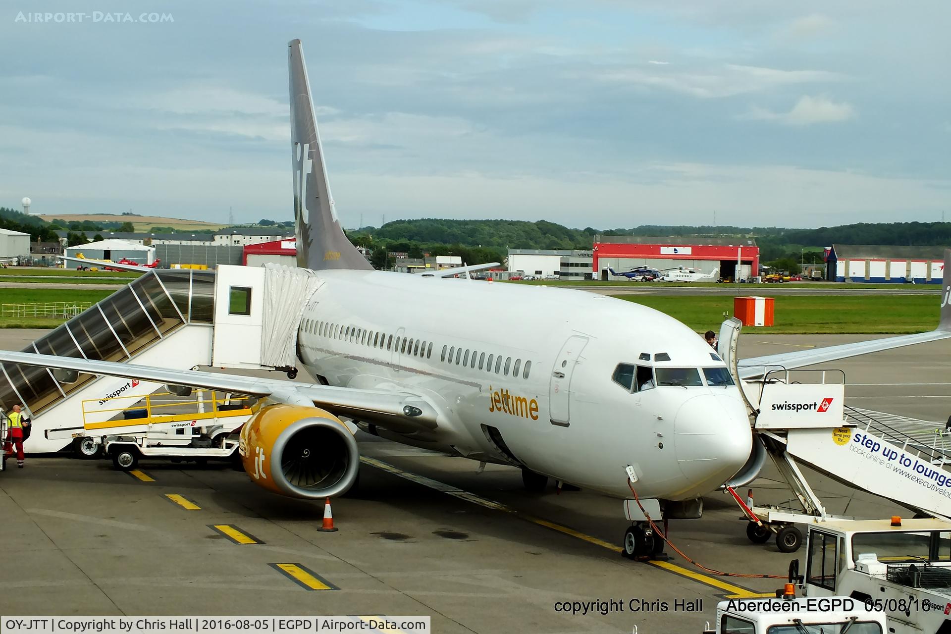 OY-JTT, 1999 Boeing 737-73S C/N 29079, Jettime