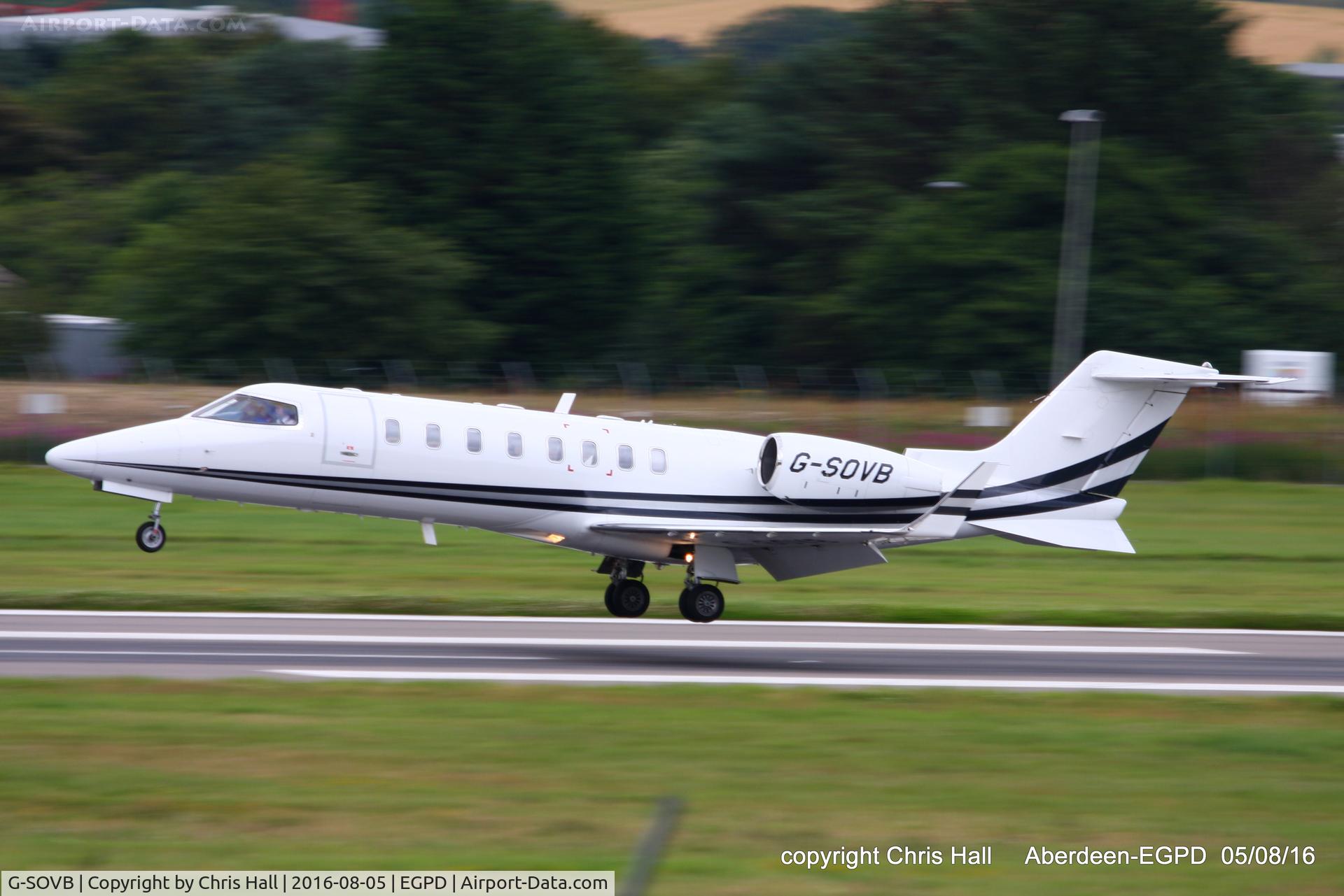 G-SOVB, 2001 Learjet 45 C/N 45-138, Zenith Aviation