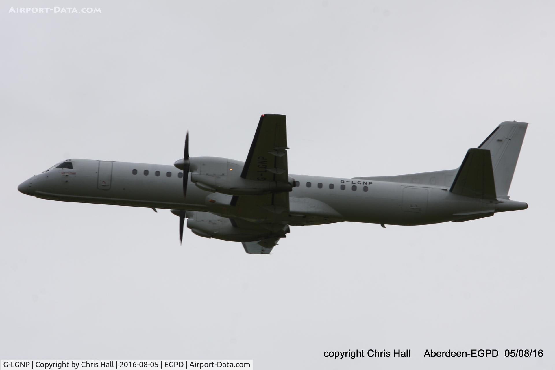 G-LGNP, 1995 Saab 2000 C/N 2000-018, Loganair
