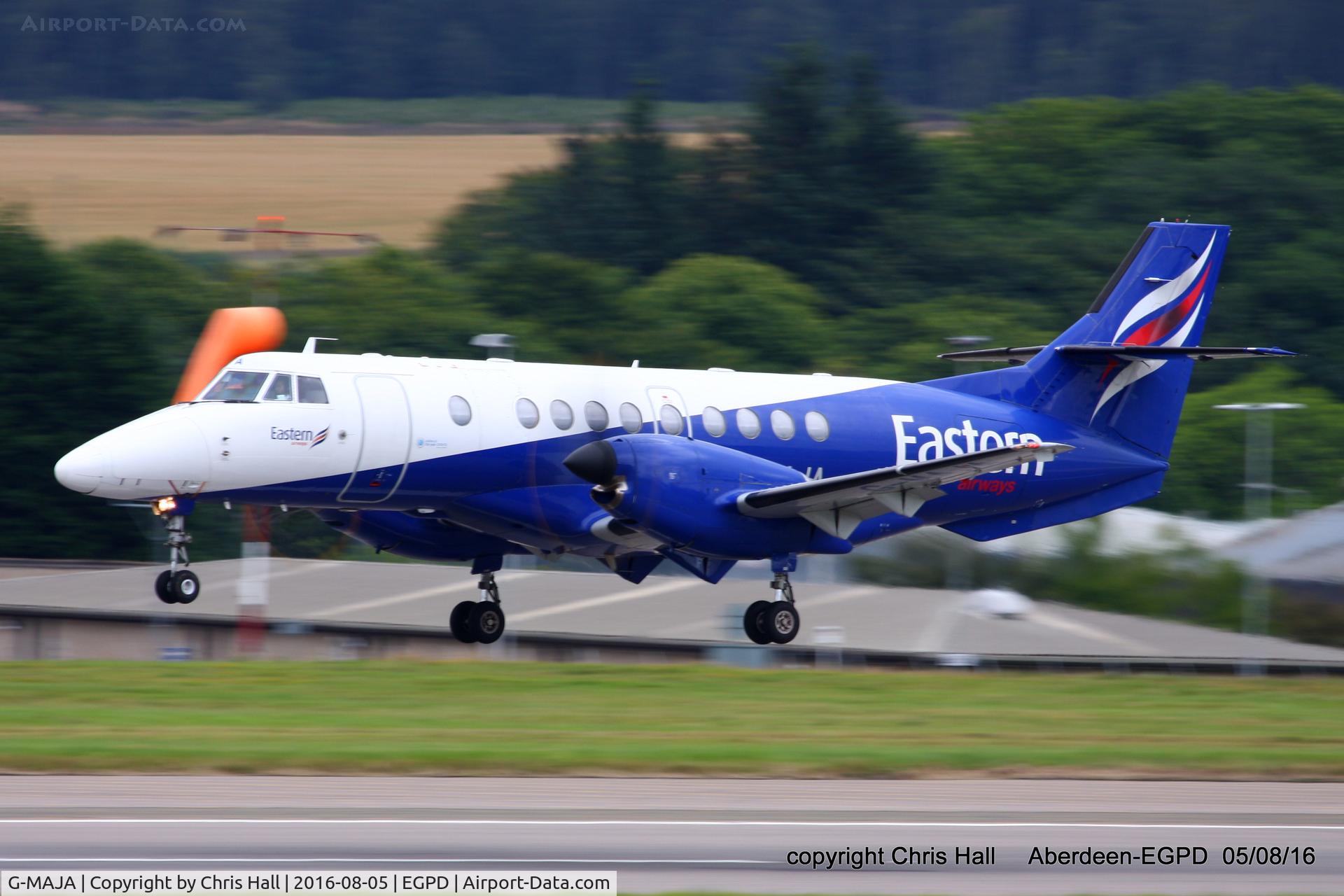 G-MAJA, 1994 British Aerospace Jetstream 41 C/N 41032, Eastern Airways