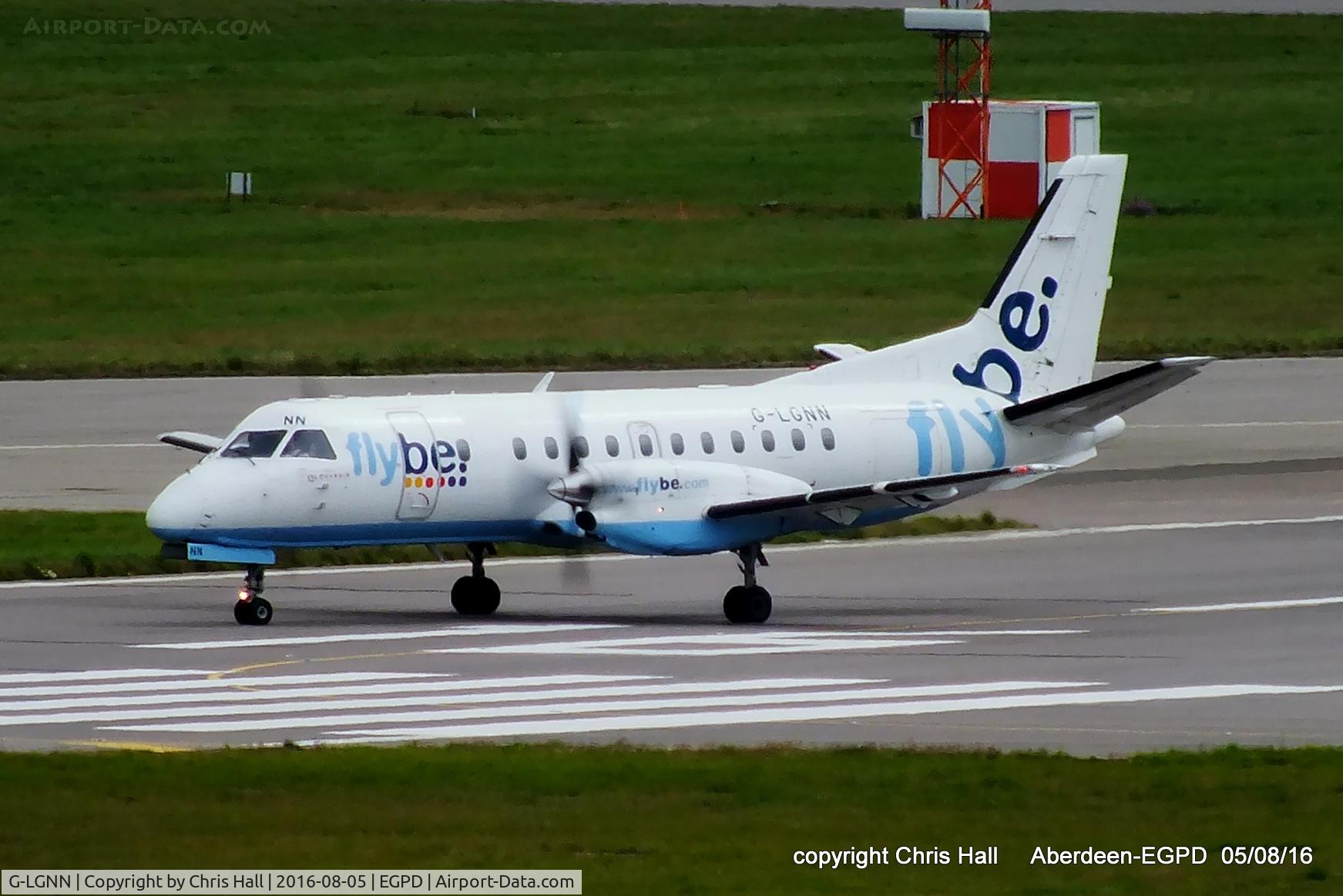 G-LGNN, 1990 Saab 340B C/N 340B-197, flybe operated by Loganair