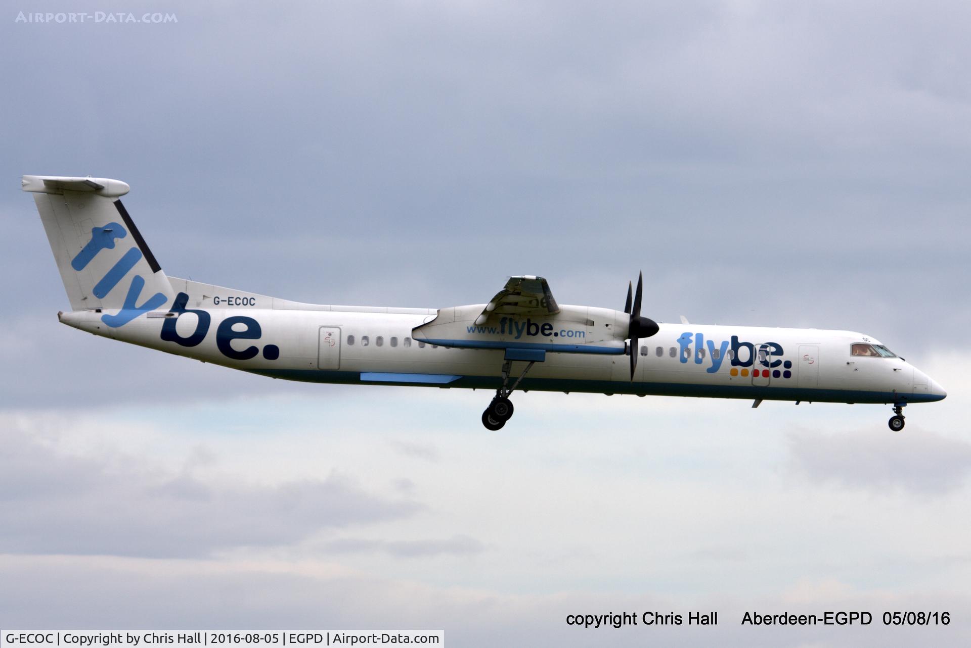 G-ECOC, 2007 De Havilland Canada DHC-8-402Q Dash 8 C/N 4197, flybe