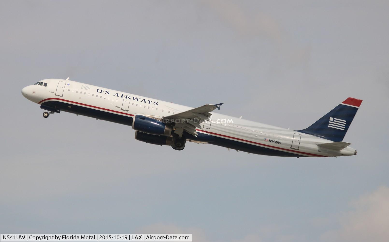 N541UW, 2009 Airbus A321-231 C/N 4123, USAirways