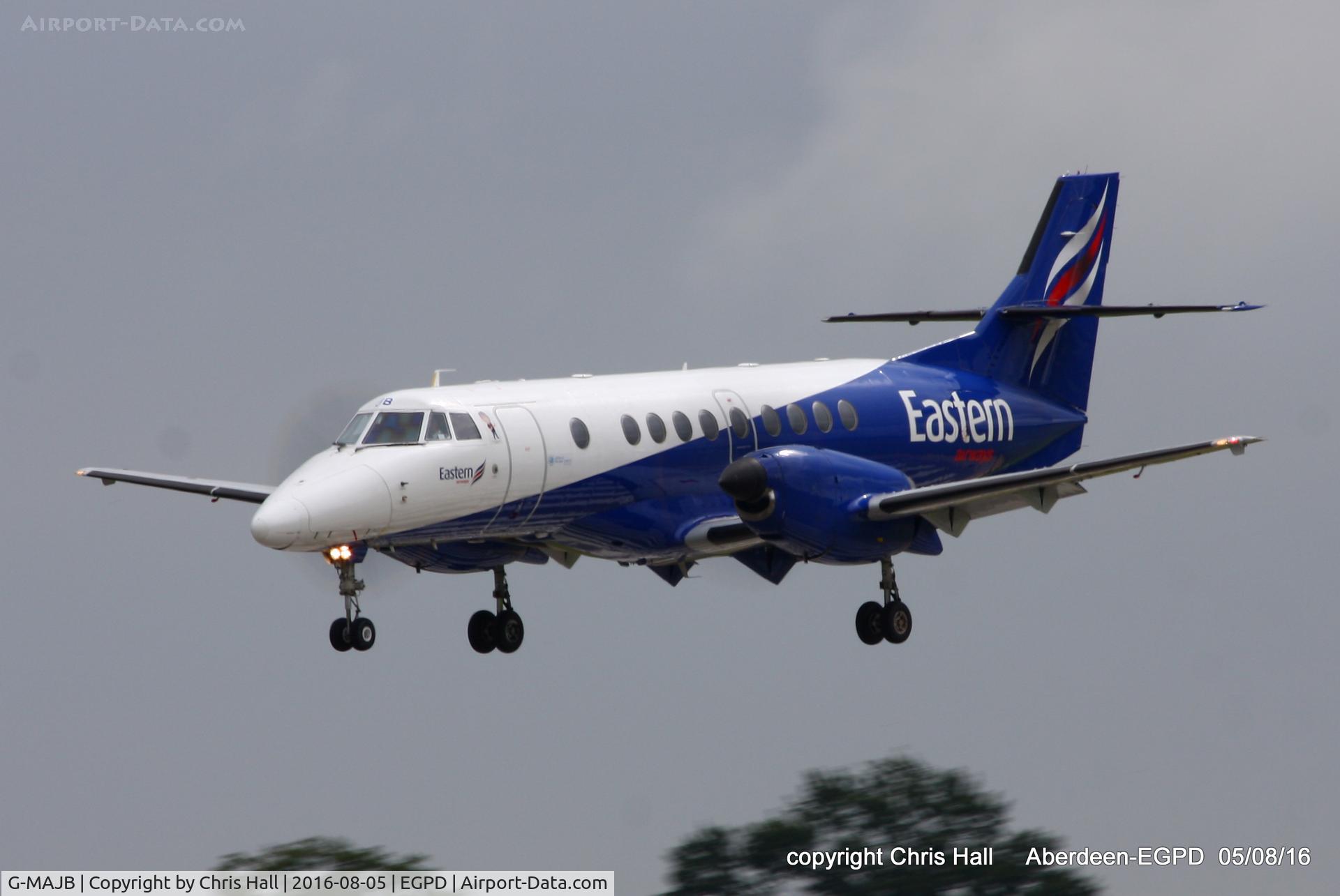 G-MAJB, 1993 British Aerospace Jetstream 41 C/N 41018, Eastern Airways