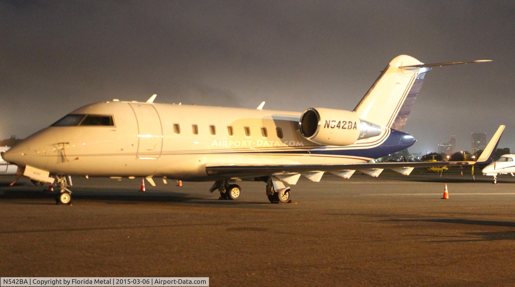 N542BA, 2007 Bombardier Challenger 605 (CL-600-2B16) C/N 5737, Challenger 605