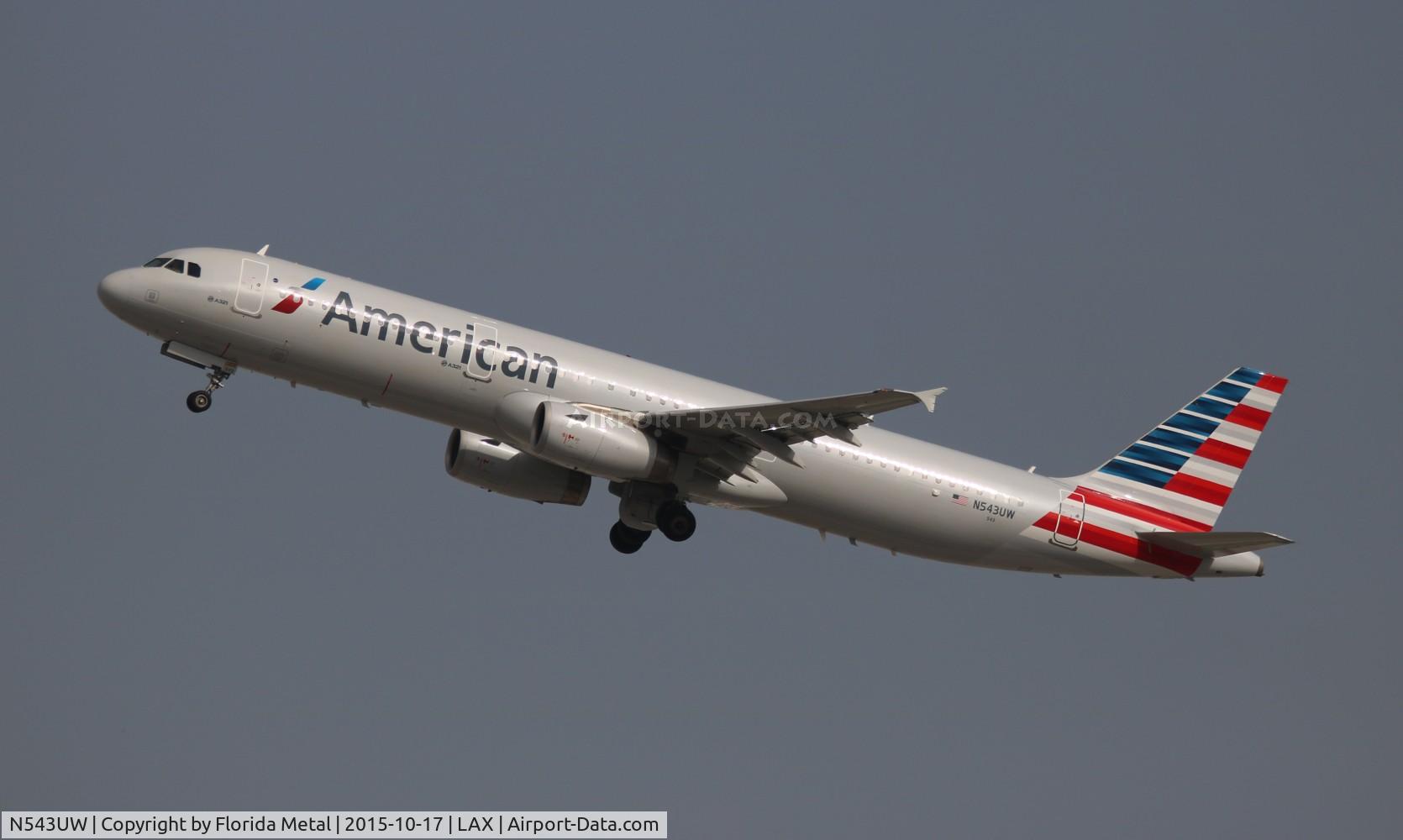 N543UW, 2011 Airbus A321-231 C/N 4843, American