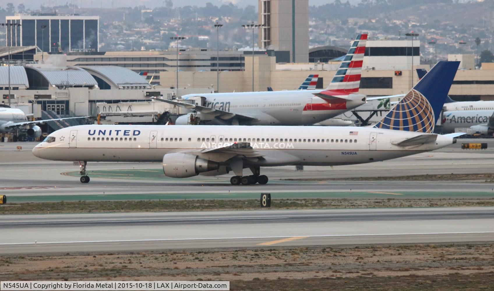N545UA, 1991 Boeing 757-222 C/N 25323, United