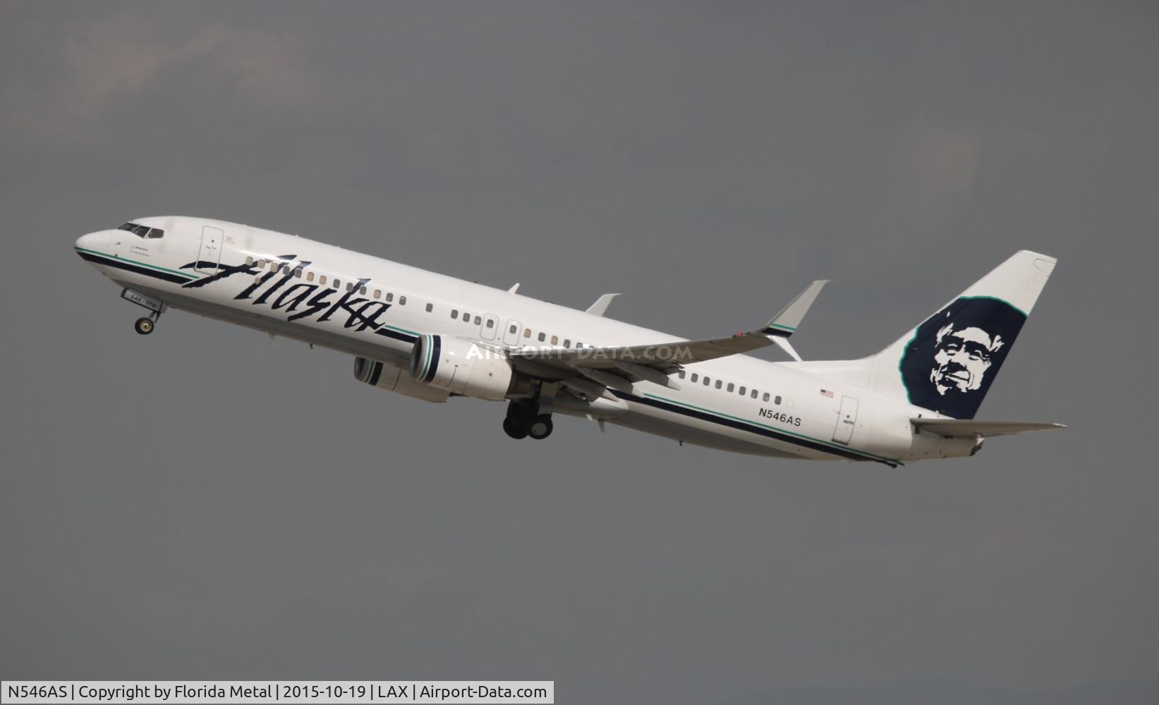 N546AS, 2005 Boeing 737-890 C/N 30022, Alaska