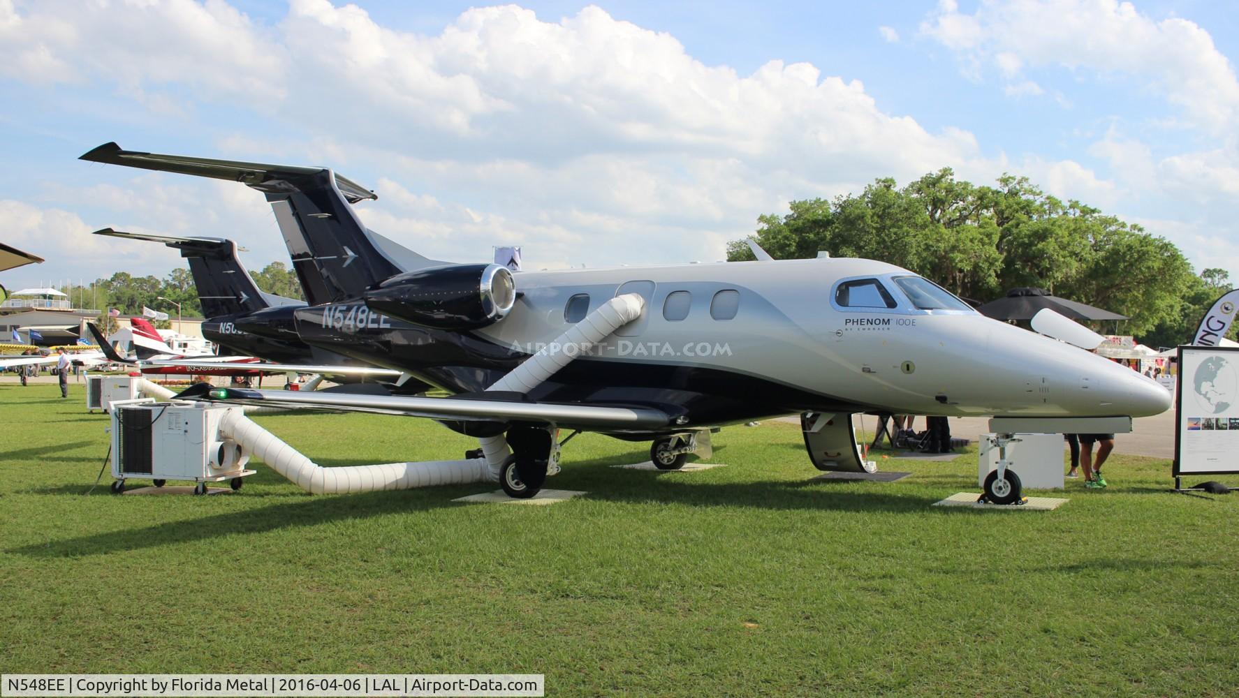 N548EE, 2015 Embraer EMB-500 Phenom 100 C/N 50000348, Phenom 100