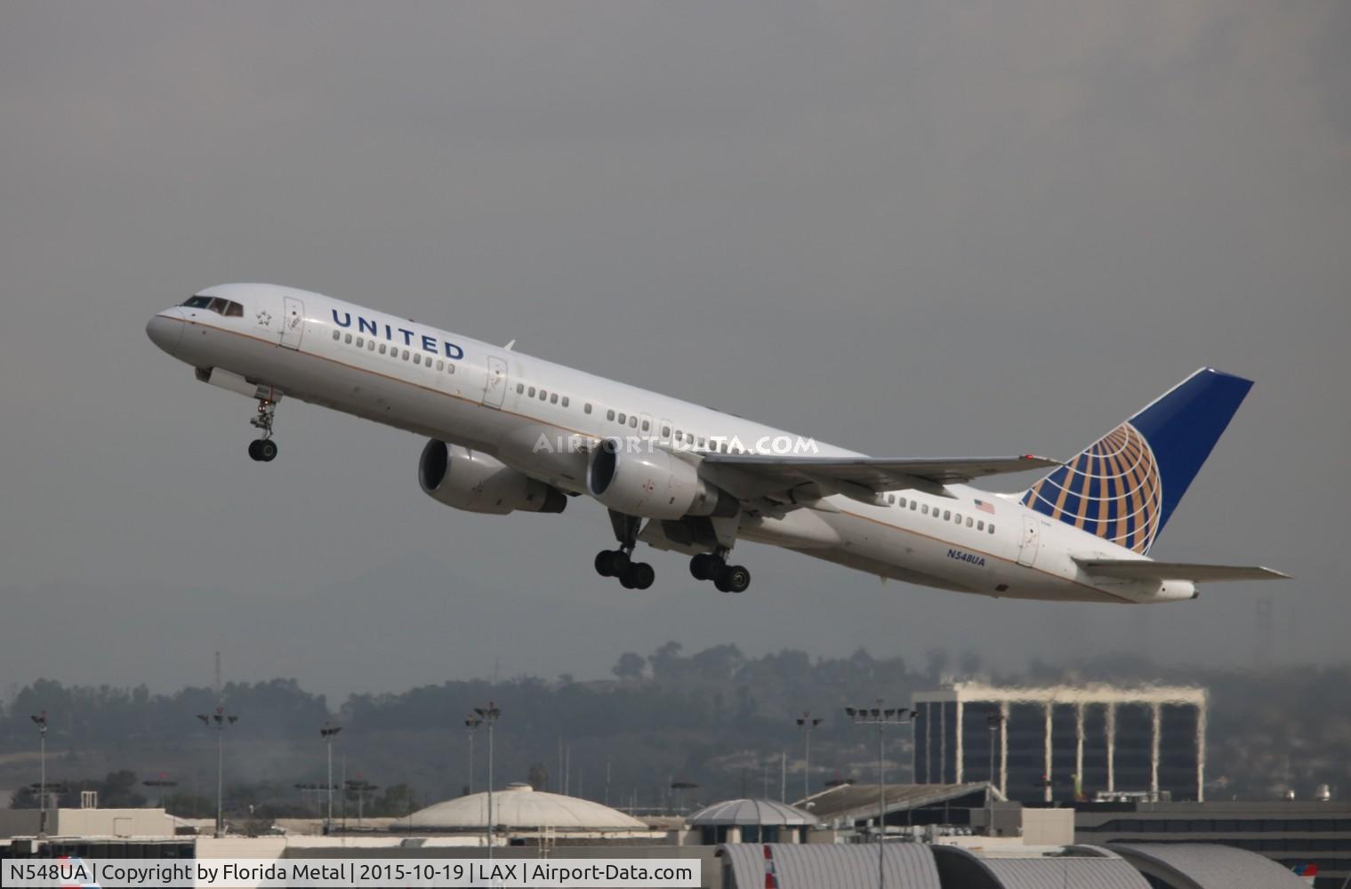 N548UA, 1992 Boeing 757-222 C/N 25396, United