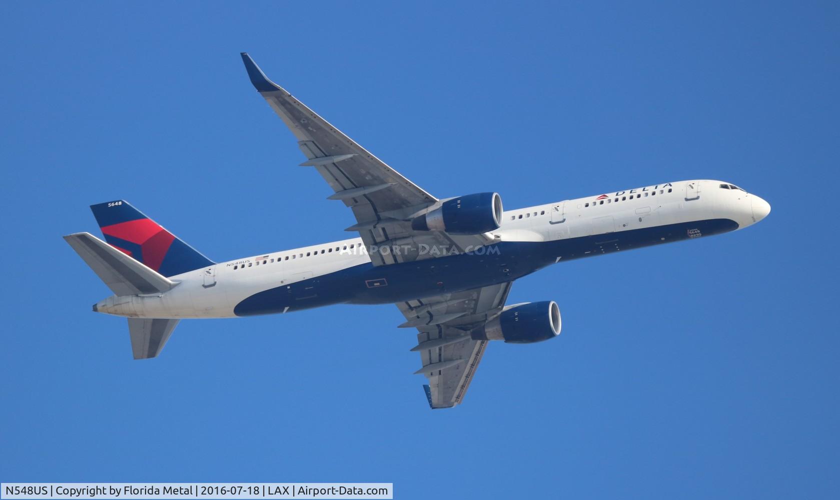N548US, 1996 Boeing 757-251 C/N 26495, Delta