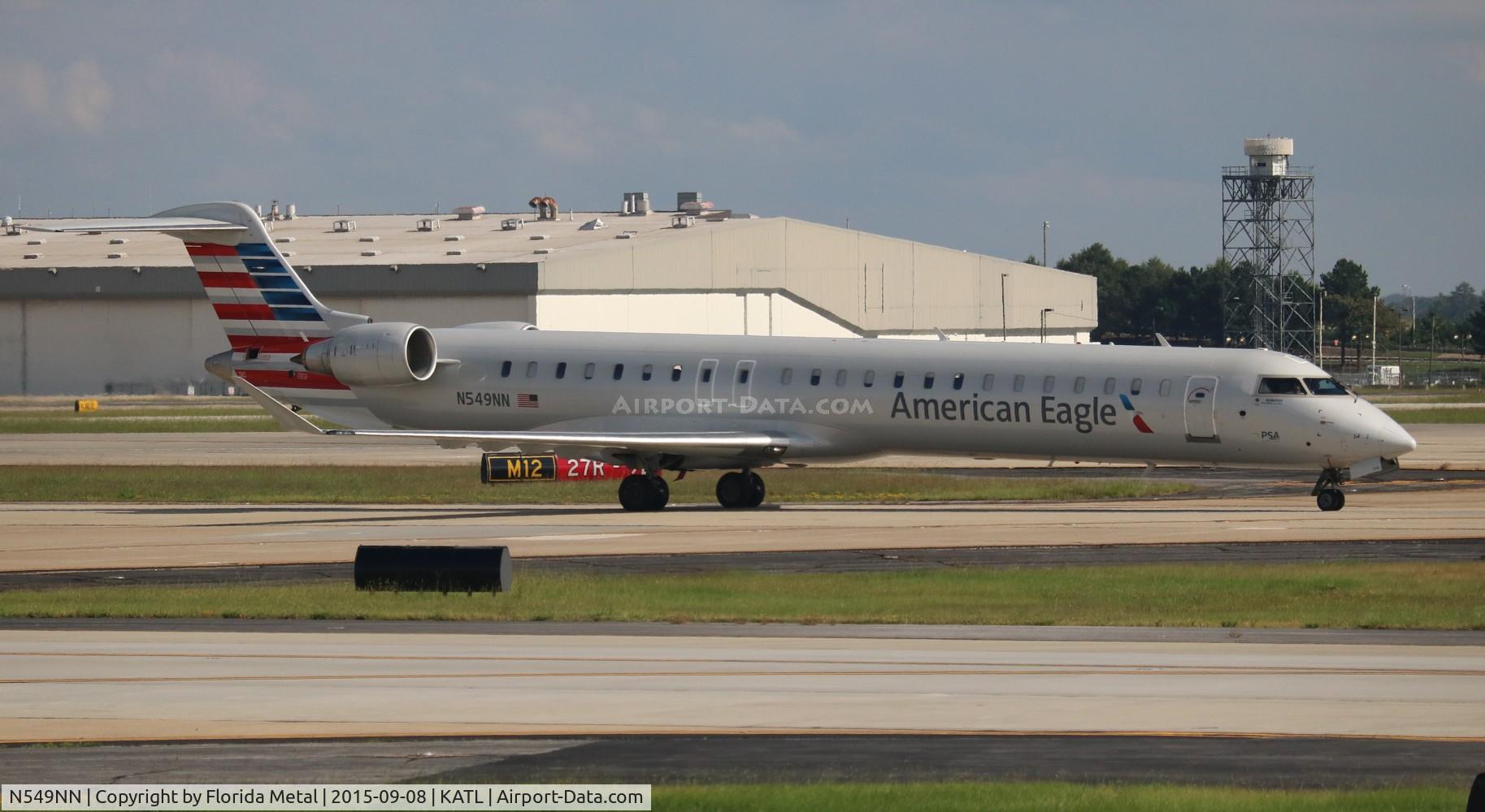 N549NN, 2014 Bombardier CRJ-900 (CL-600-2D24) C/N 15327, American Eagle