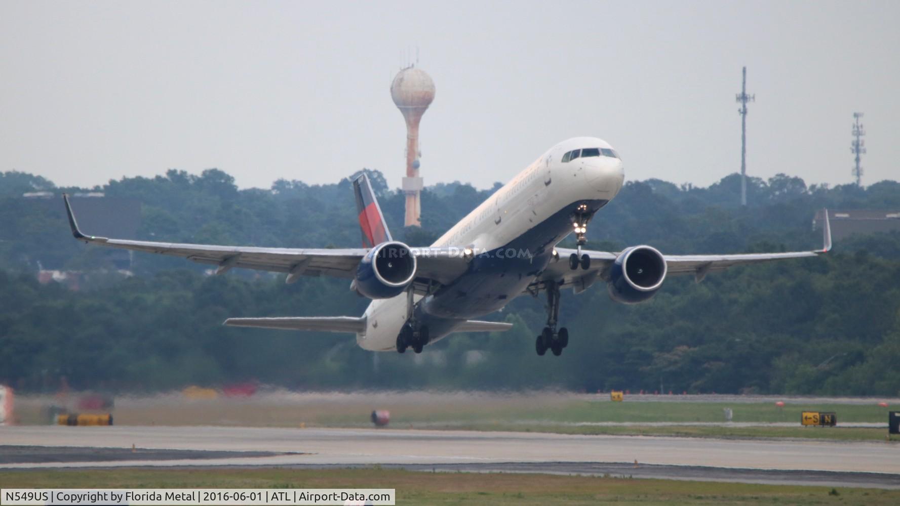 N549US, 1996 Boeing 757-251 C/N 26496, Delta