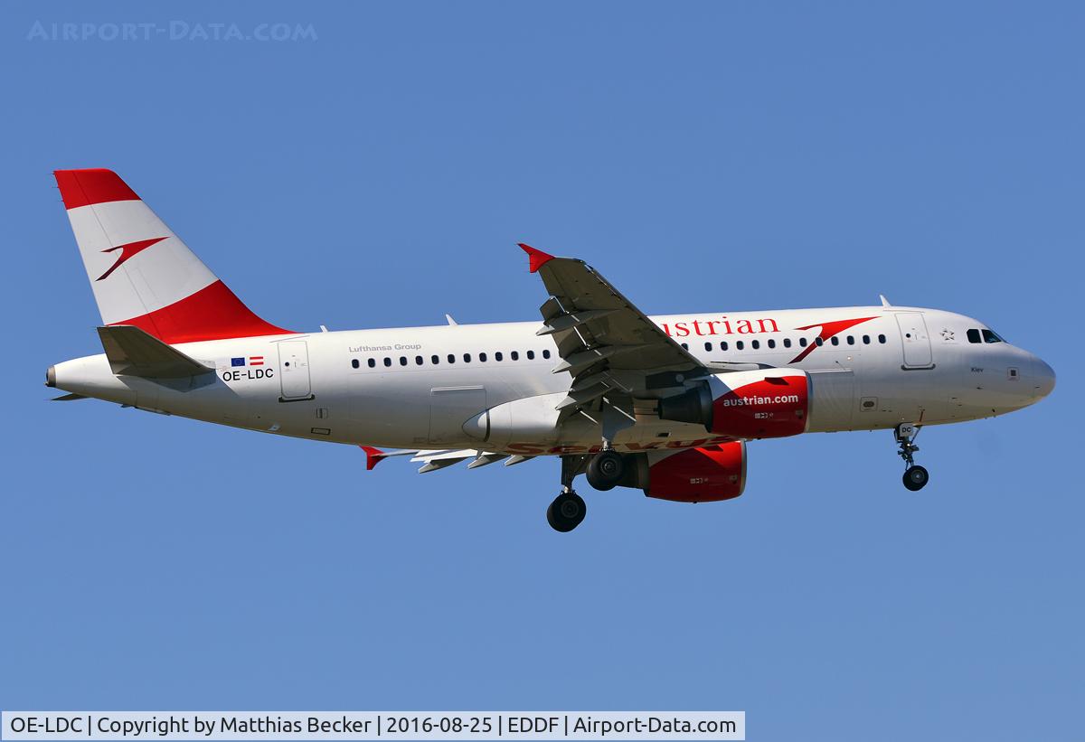 OE-LDC, 2004 Airbus A319-112 C/N 2262, OE-LDC