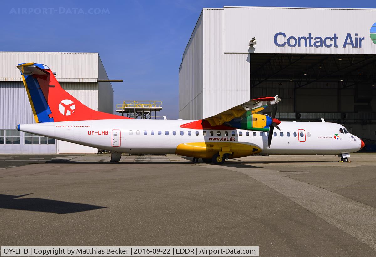 OY-LHB, 1997 ATR 72-202 C/N 496, OY-LHB