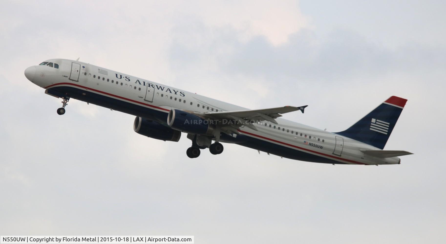 N550UW, 2011 Airbus A321-231 C/N 4935, USAirways