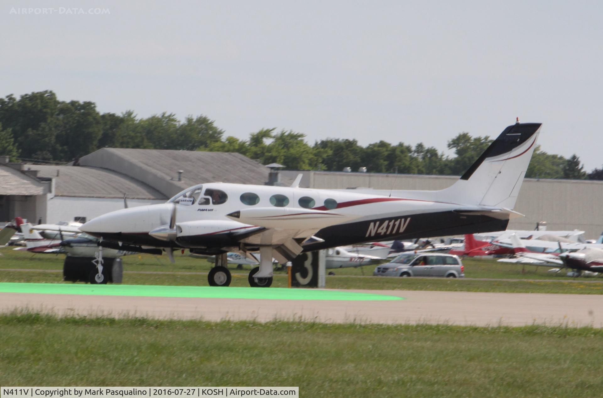 N411V, 1973 Cessna 340 C/N 340-0250, Cessna 340