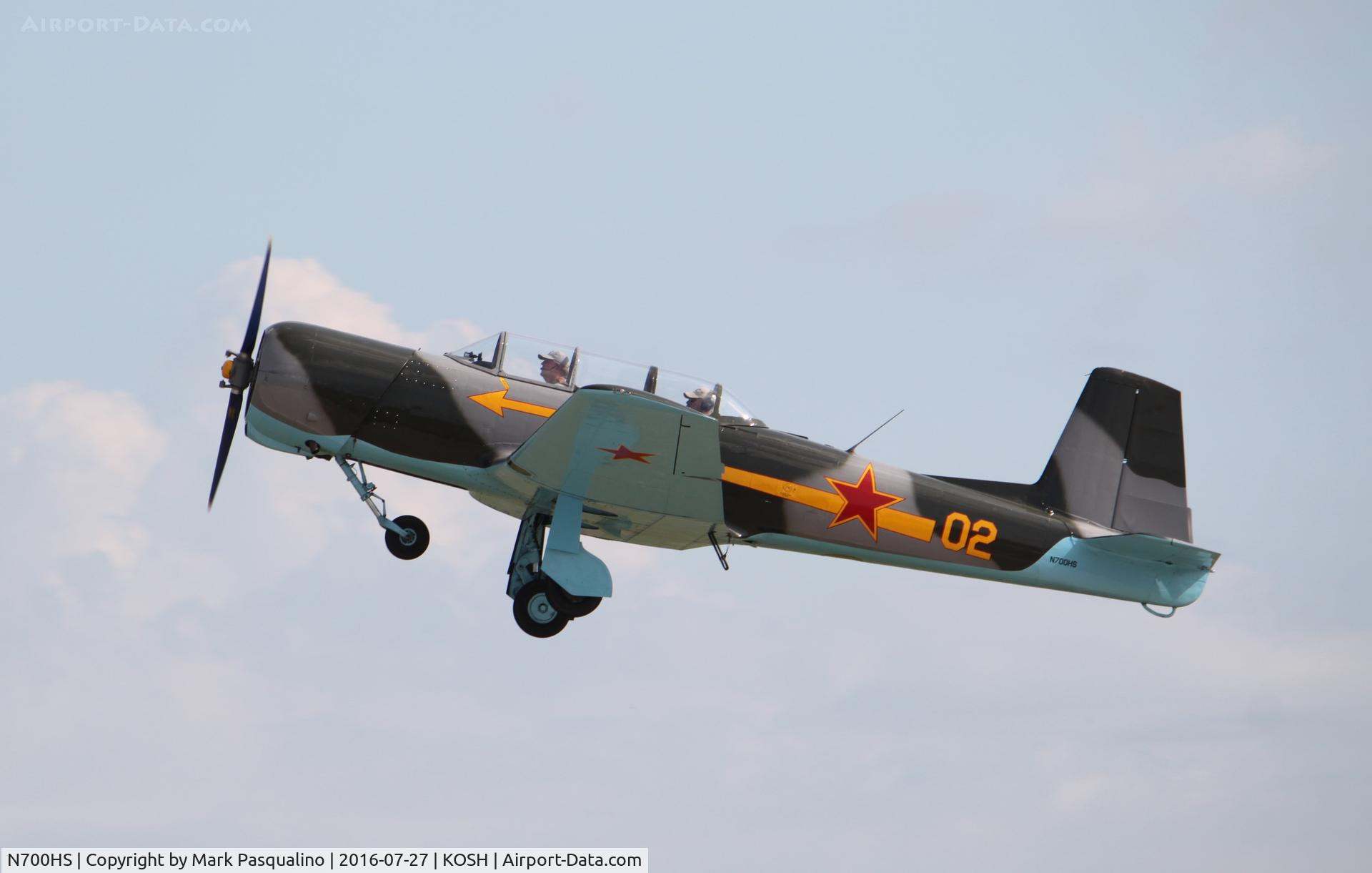 N700HS, 1982 Nanchang CJ-6A C/N 4032006, Nanchang CJ-6A