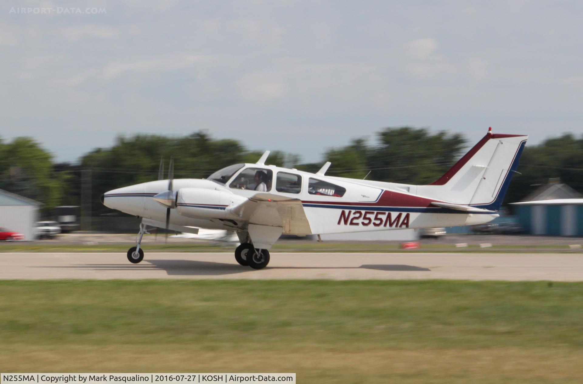 N255MA, 1967 Beech C55 Baron (95-C55) C/N TE-318, Beech C55