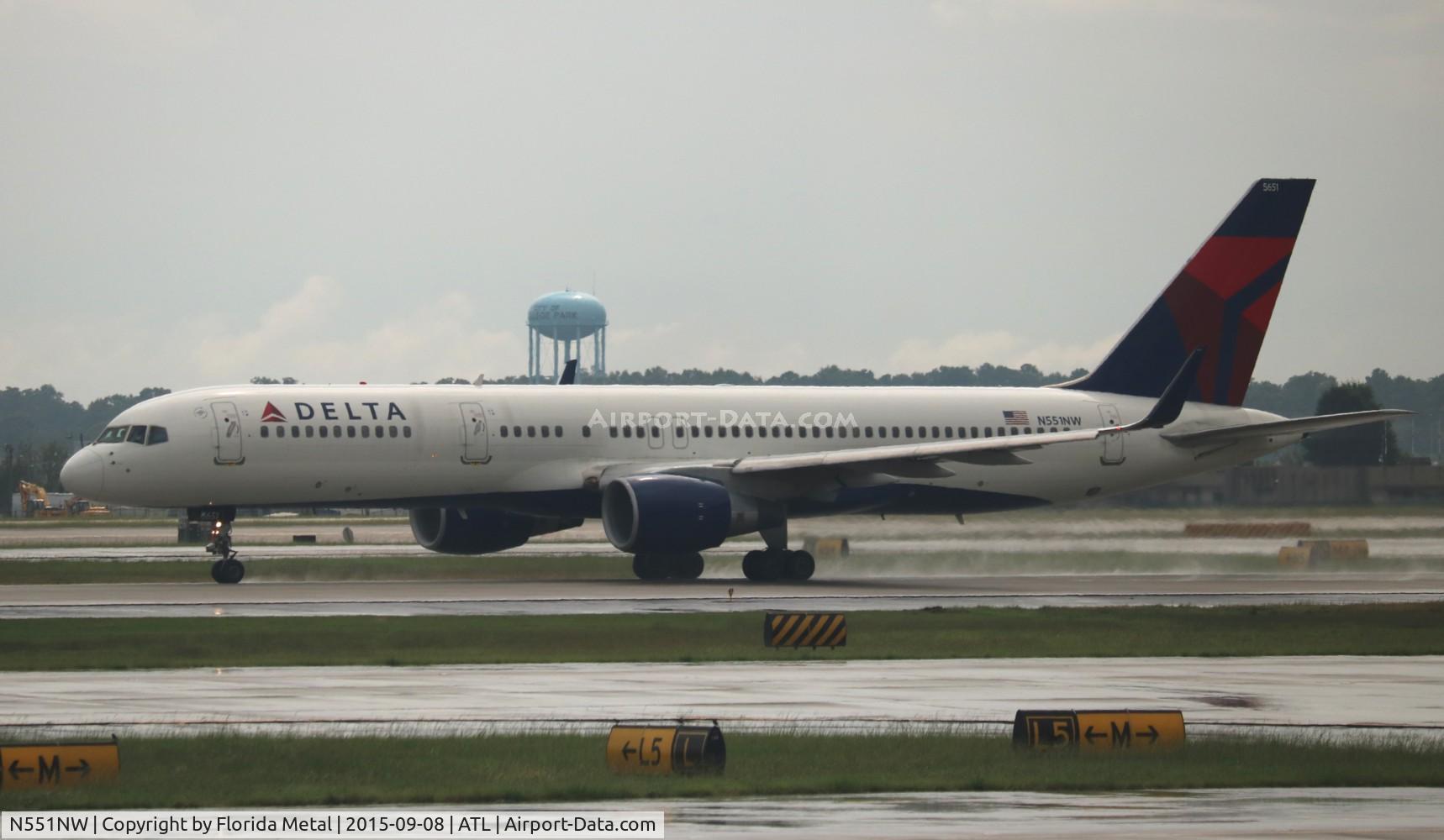 N551NW, 2001 Boeing 757-251 C/N 26498, Delta