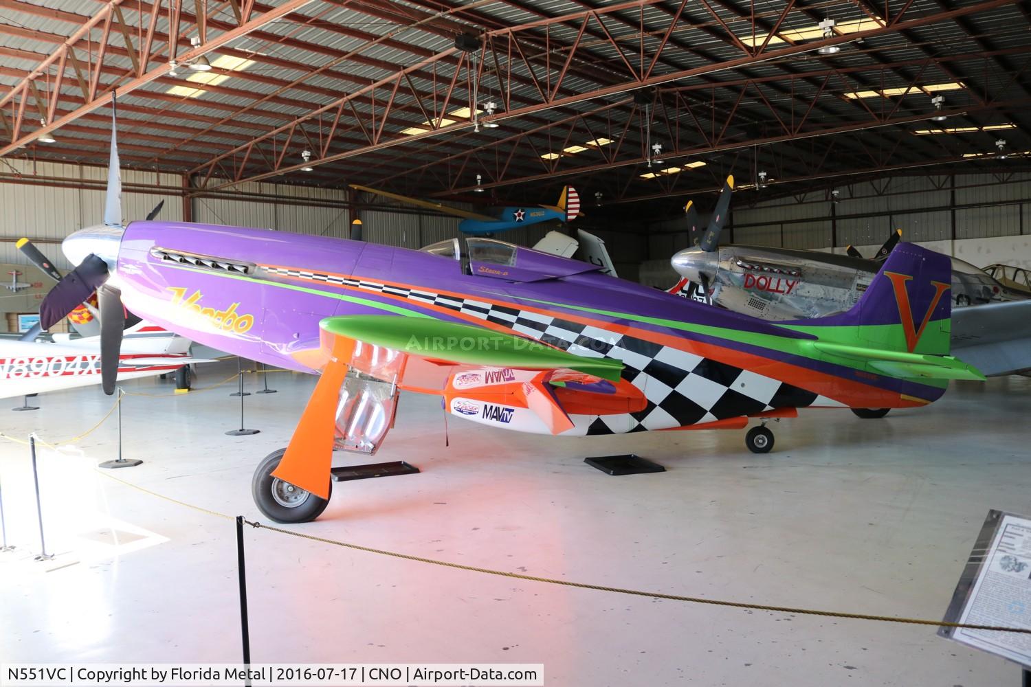 N551VC, 1944 North American F-51D Mustang C/N 44-73415, Voodoo