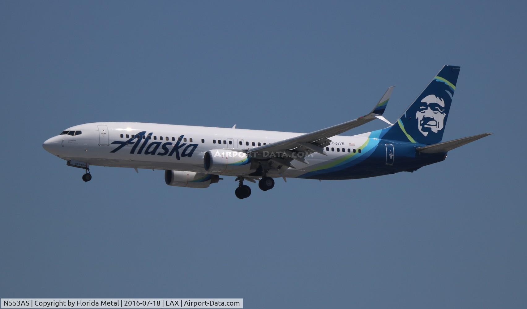 N553AS, 2006 Boeing 737-890 C/N 34594, Alaska