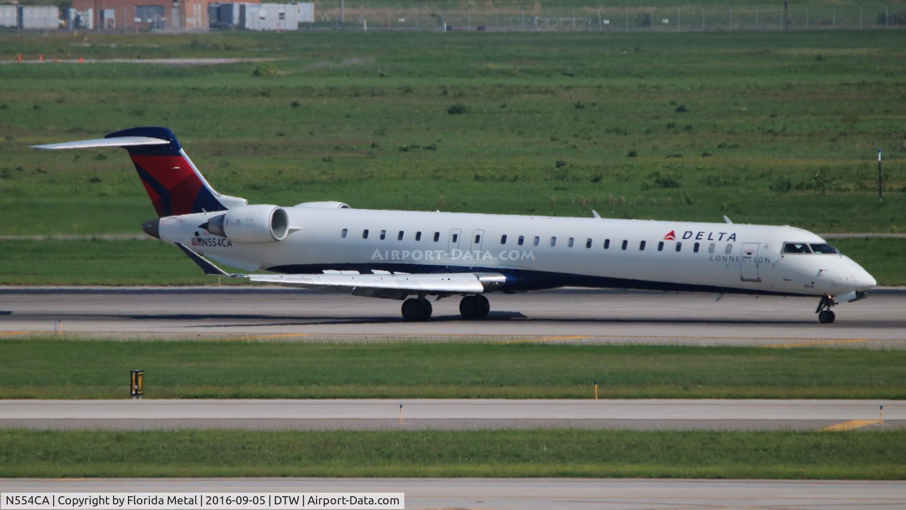 N554CA, 2008 Bombardier CRJ-900ER (CL-600-2D24) C/N 15168, Delta Connection