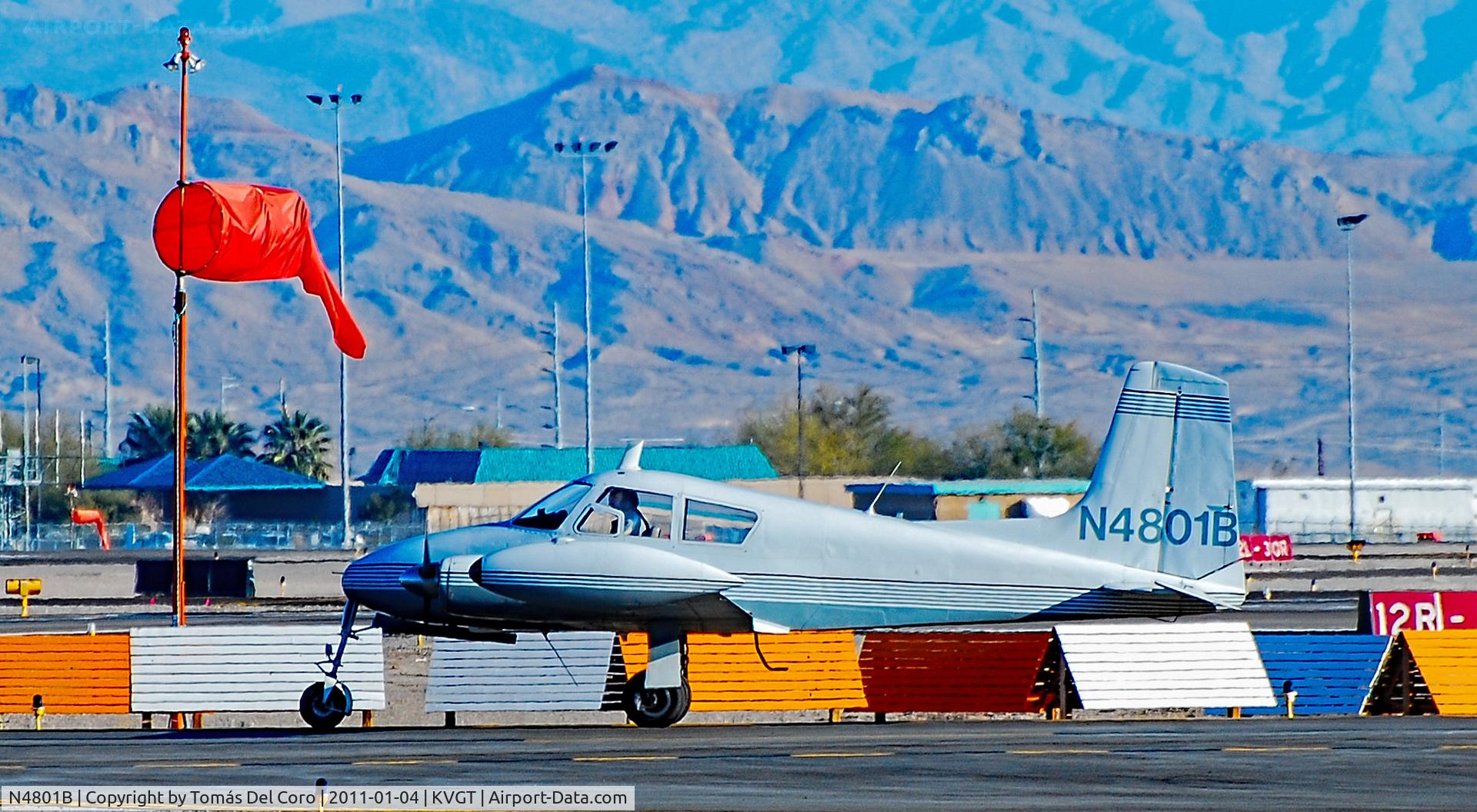 N4801B, 1955 Cessna 310 C/N 35101, N4801B  1955 Cessna 310 C/N 35101 - North Las Vegas Airport (IATA: VGT, ICAO: KVGT, FAA LID: VGT)
Photo: Tomas Del Coro
January 4, 2011