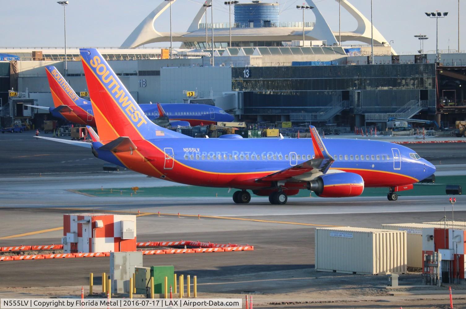 N555LV, 2011 Boeing 737-7BD C/N 36726, Southwest