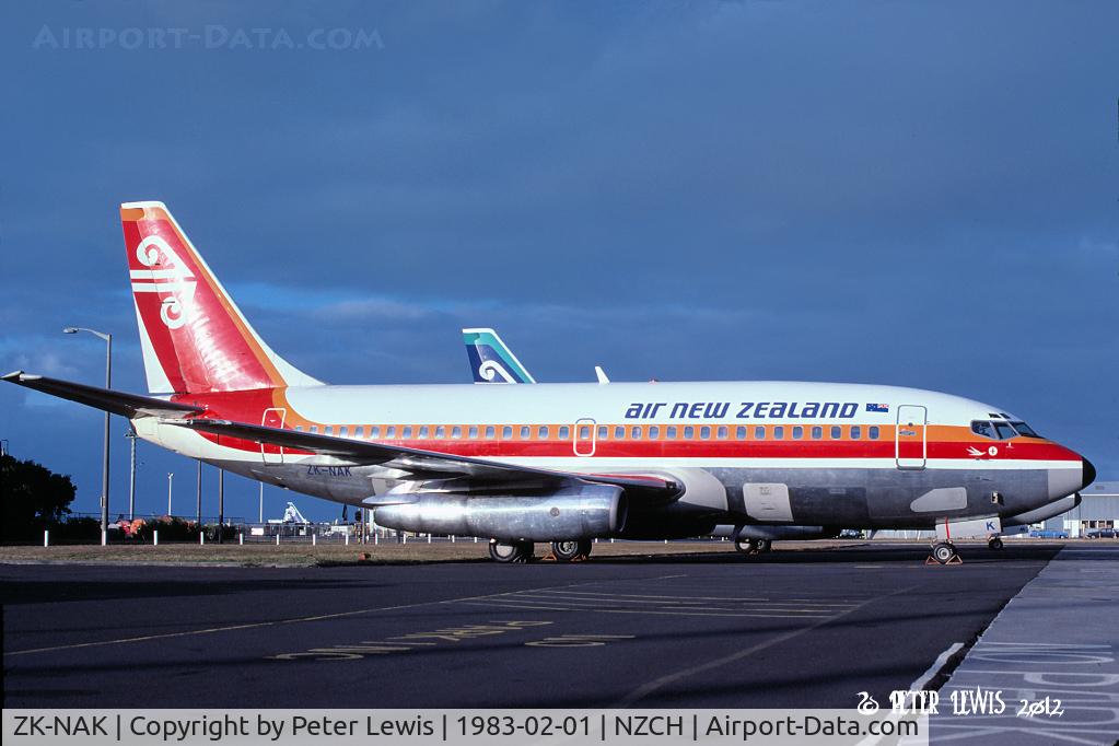 ZK-NAK, 1969 Boeing 737-214 C/N 20156, Air New Zealand Ltd., Auckland