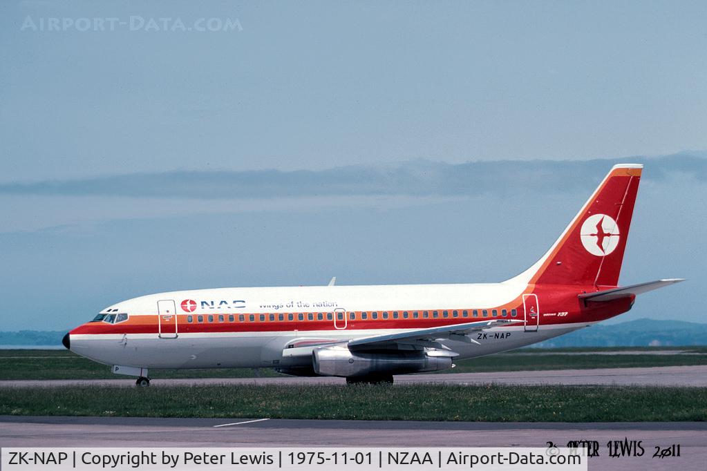 ZK-NAP, 1975 Boeing 737-219 C/N 21130, NZ National Airways Corp., Wellington