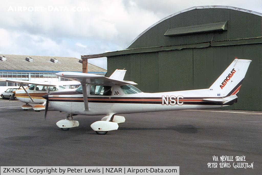 ZK-NSC, 1981 Cessna A152 Aerobat C/N A1520965, North Shore AC, Dairy Flat