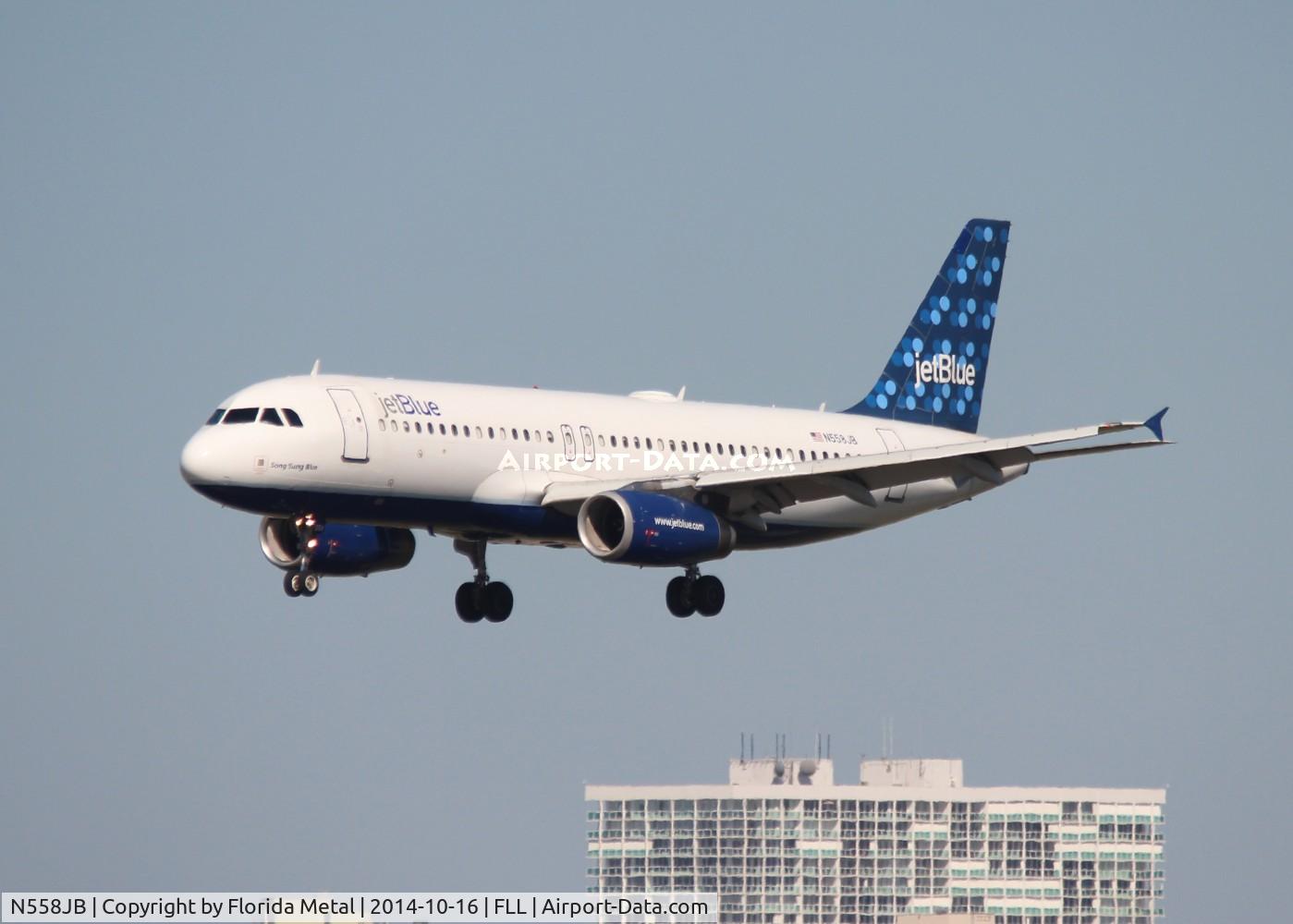 N558JB, 2003 Airbus A320-232 C/N 1915, Jet Blue
