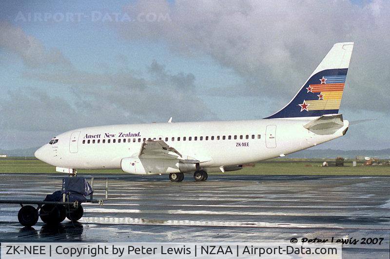 ZK-NEE, 1969 Boeing 737-2A6 C/N 20195, Bilmans Management Ltd., Christchurch (t/a Ansett New Zealand)