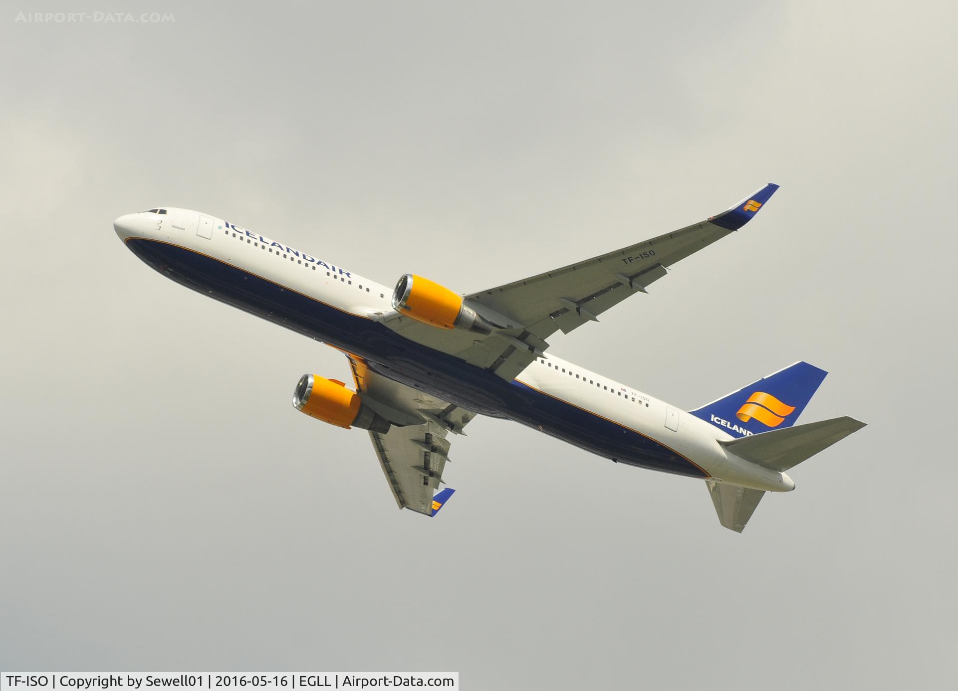 TF-ISO, 2000 Boeing 767-319 C/N 29388, DEPARTING LHR
